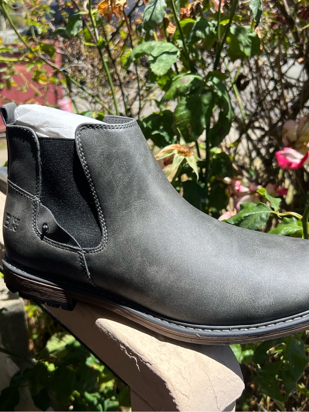 Men's Chukka Boot in Charcoal Gray - Sleek Slip-On Style